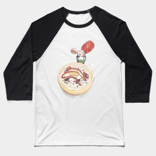 Cute Food Couple Baseball T-Shirt